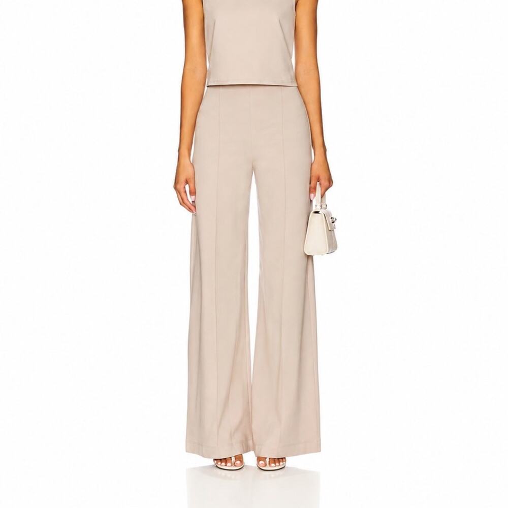 NWT Ripley Rader Clay Ponte Knit Long Wide Pant size 3(M)